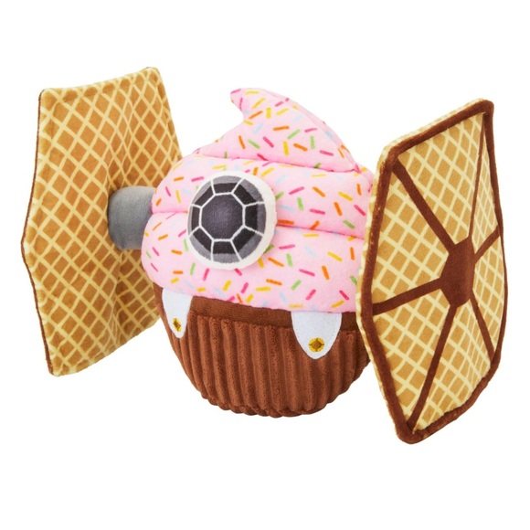 StarWars Other - NWT STAR WARS TIE FIGHTER Cupcake Plush Squeaky Dog Toy